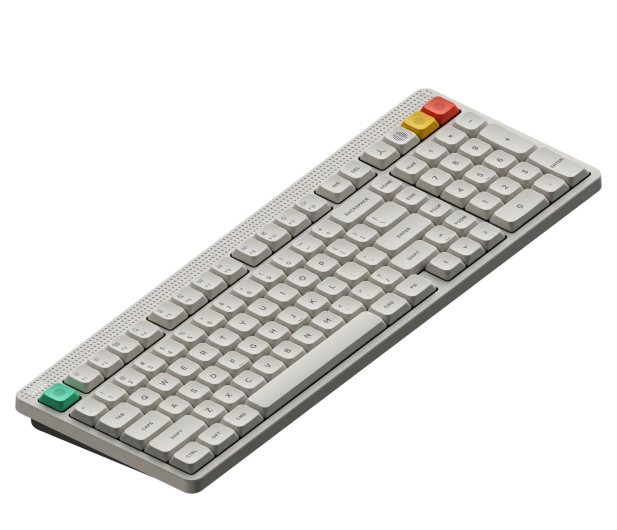 NuPhy Node 100 Low / Lunar White / Red nano - 1486685 - zdjęcie